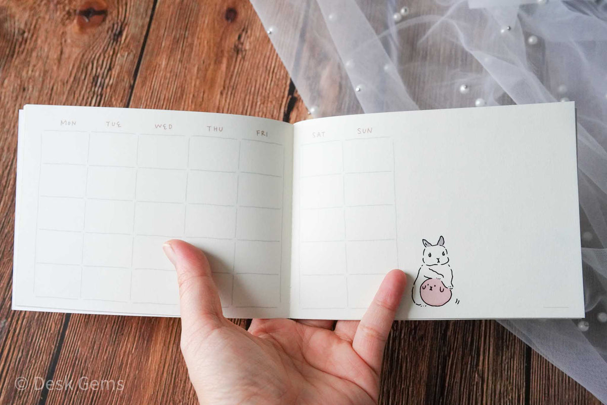 Littlelu Bunny Undated Planner 