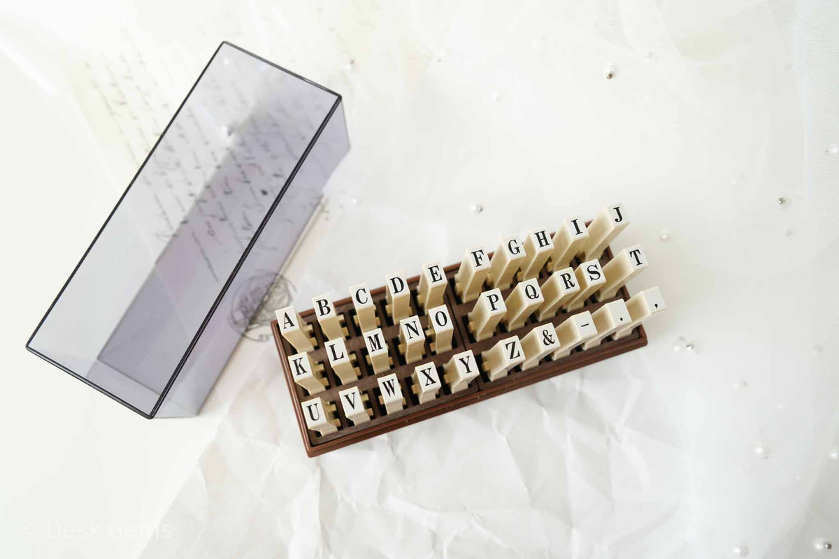 SANBY Endless Stamp Set - Alphabet  - Large No.3