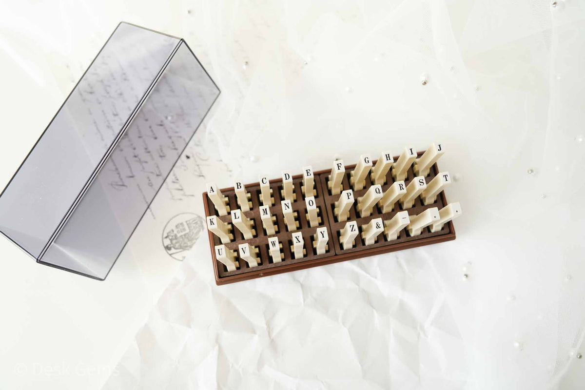 SANBY Endless Stamp Set - Alphabet - Small No.5