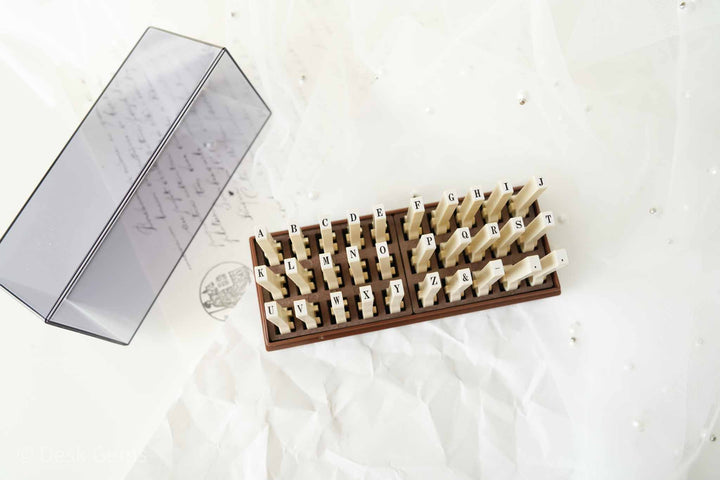 SANBY Endless Stamp Set - Alphabet - Small No.5