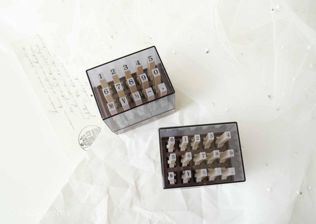 SANBY Endless Stamp Set - Numbers (with New Size!) 