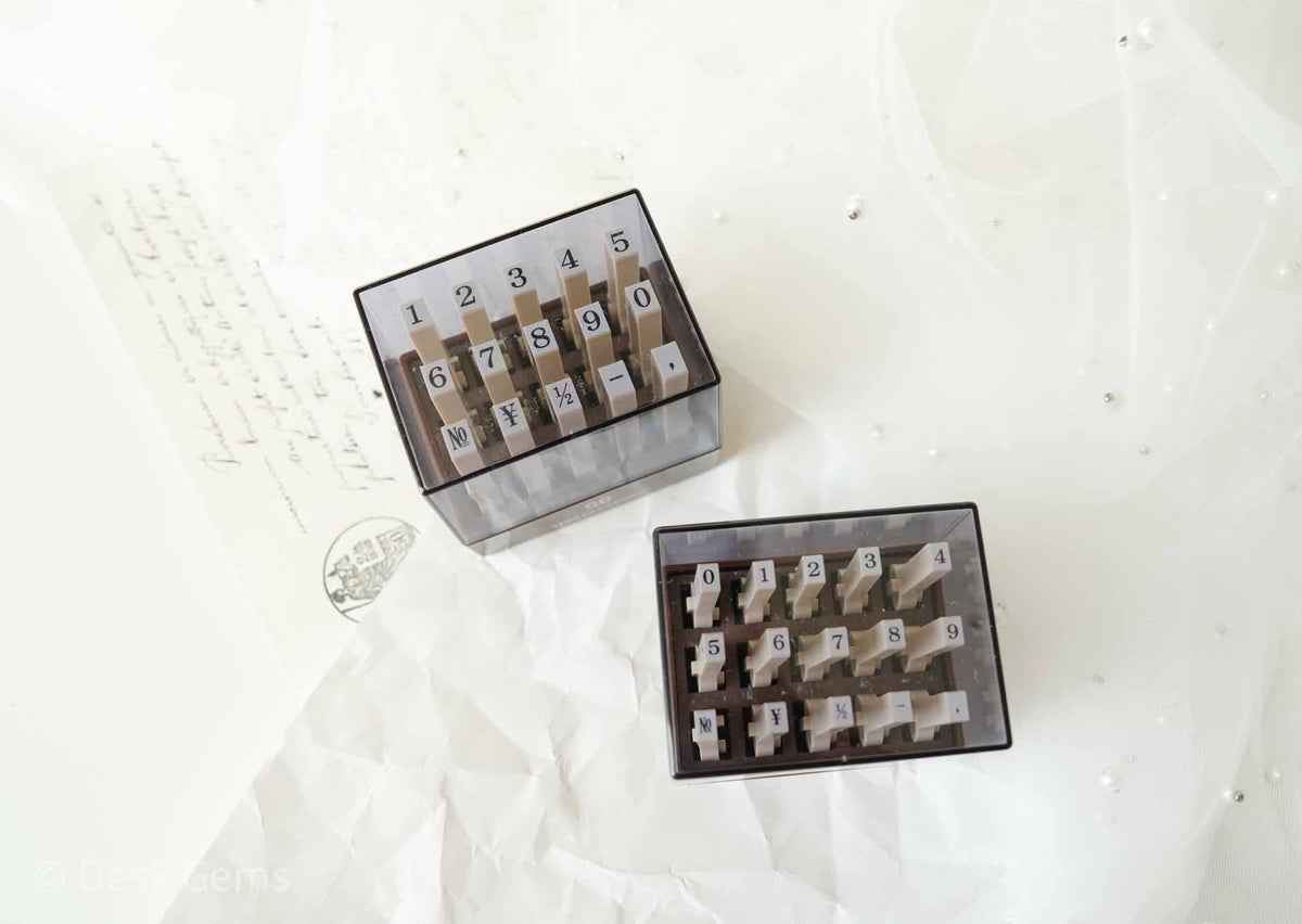 SANBY Endless Stamp Set - Numbers (with New Size!) 