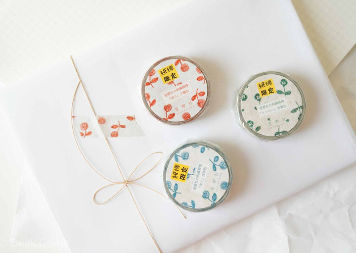 Seitousha Limited Edition Washi Tapes - Little Flowers 
