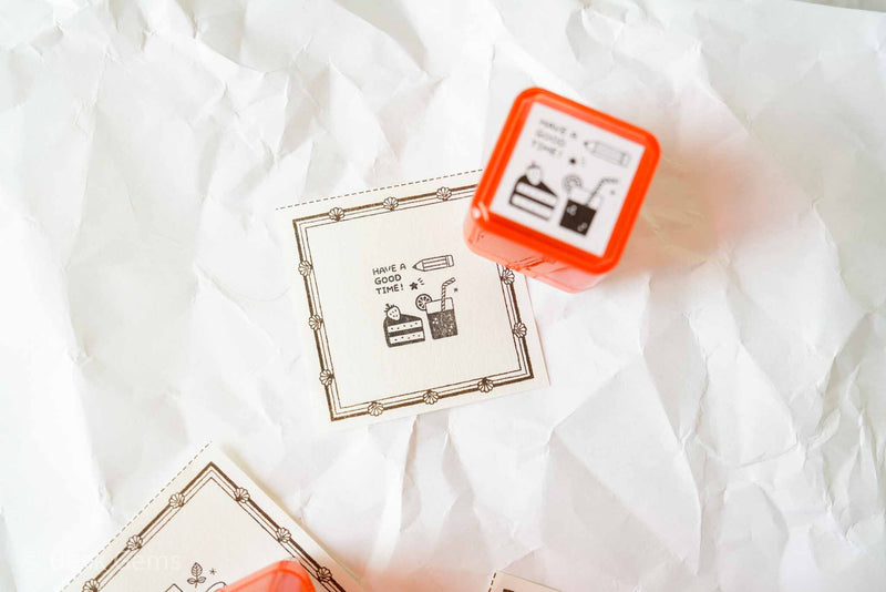 Eric Small Things x SANBY Self-inking Stamp (New Winter 2022) - Have a Good Time!