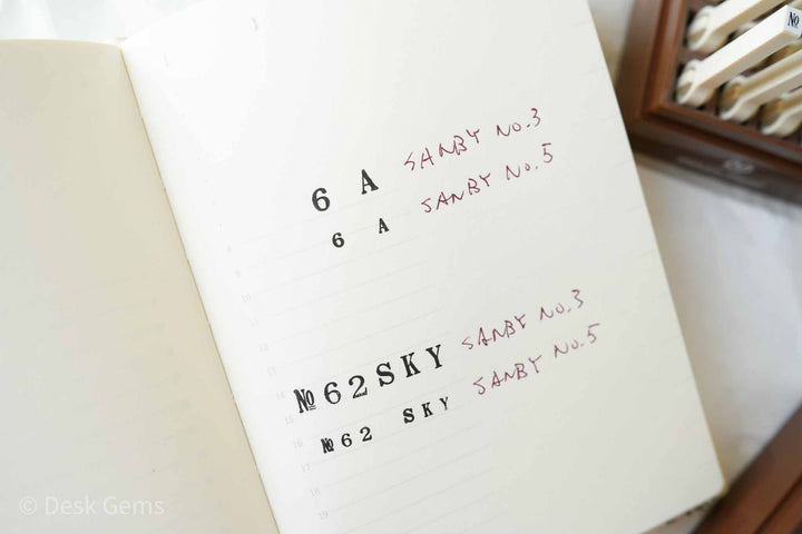SANBY Endless Stamp Set - Numbers (with New Size!)