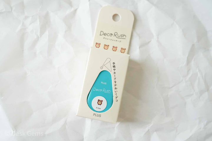 PLUS Petit Deco Rush Tape (2022 New Varieties) - Alarm Clock