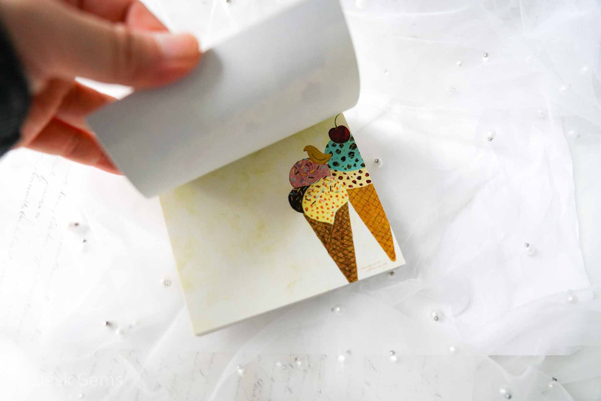 Cozyca x Midori Asano Block Memo Pad - Three O&