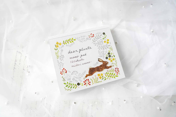 Cozyca x Midori Asano Block Memo Pad - Dear Plants