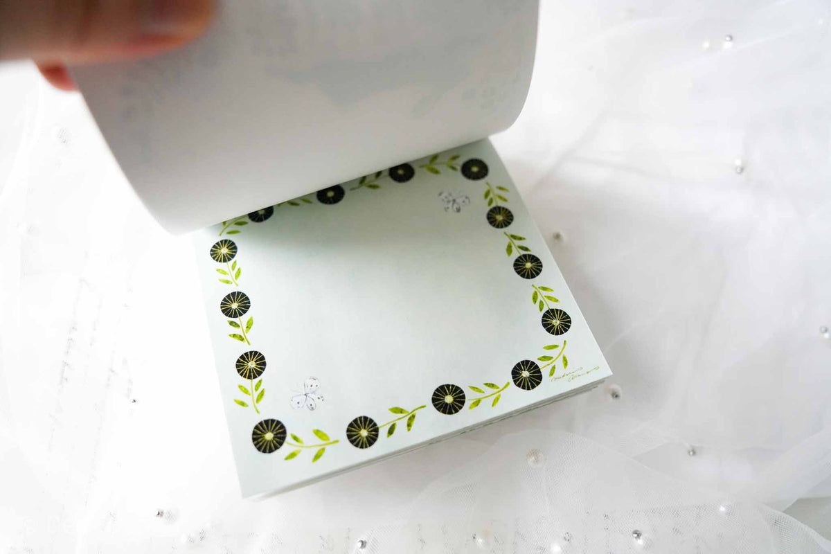 Cozyca x Midori Asano Block Memo Pad - Dear Plants