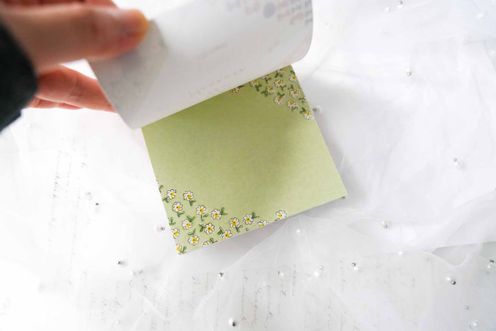 Cozyca x Admi Block Memo Pad - Hanauta (Flower Dance)