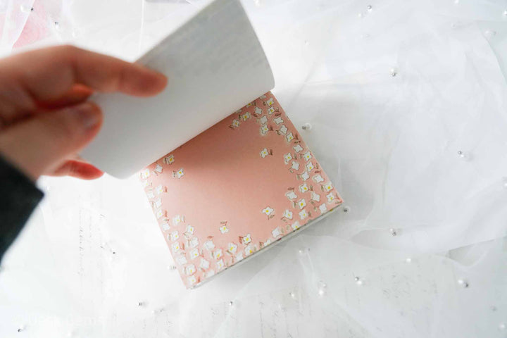 Cozyca x Admi Block Memo Pad - Hanauta (Flower Dance)