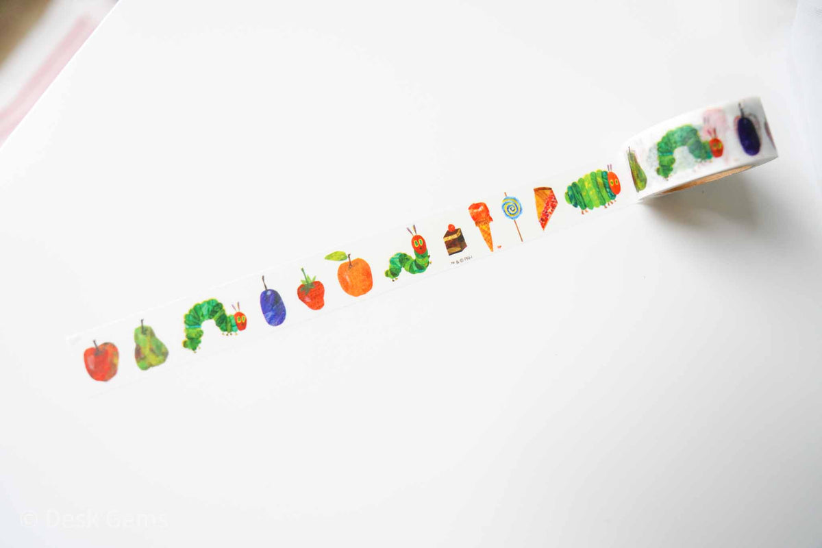 Cozyca x Eric Carle Washi Tape - The Very Hungry Caterpillar - A