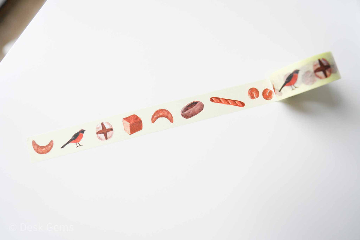 Cozyca x Nishu Shuku Washi Tape - Bread