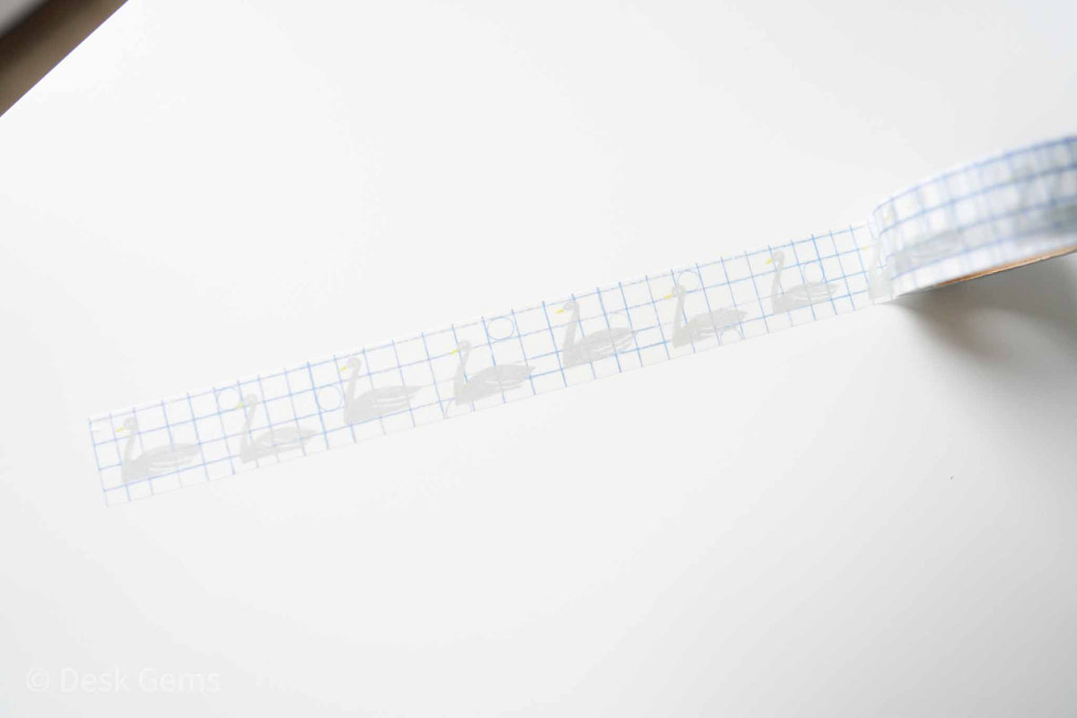 Cozyca x Nishu Shuku Washi Tape - Swan