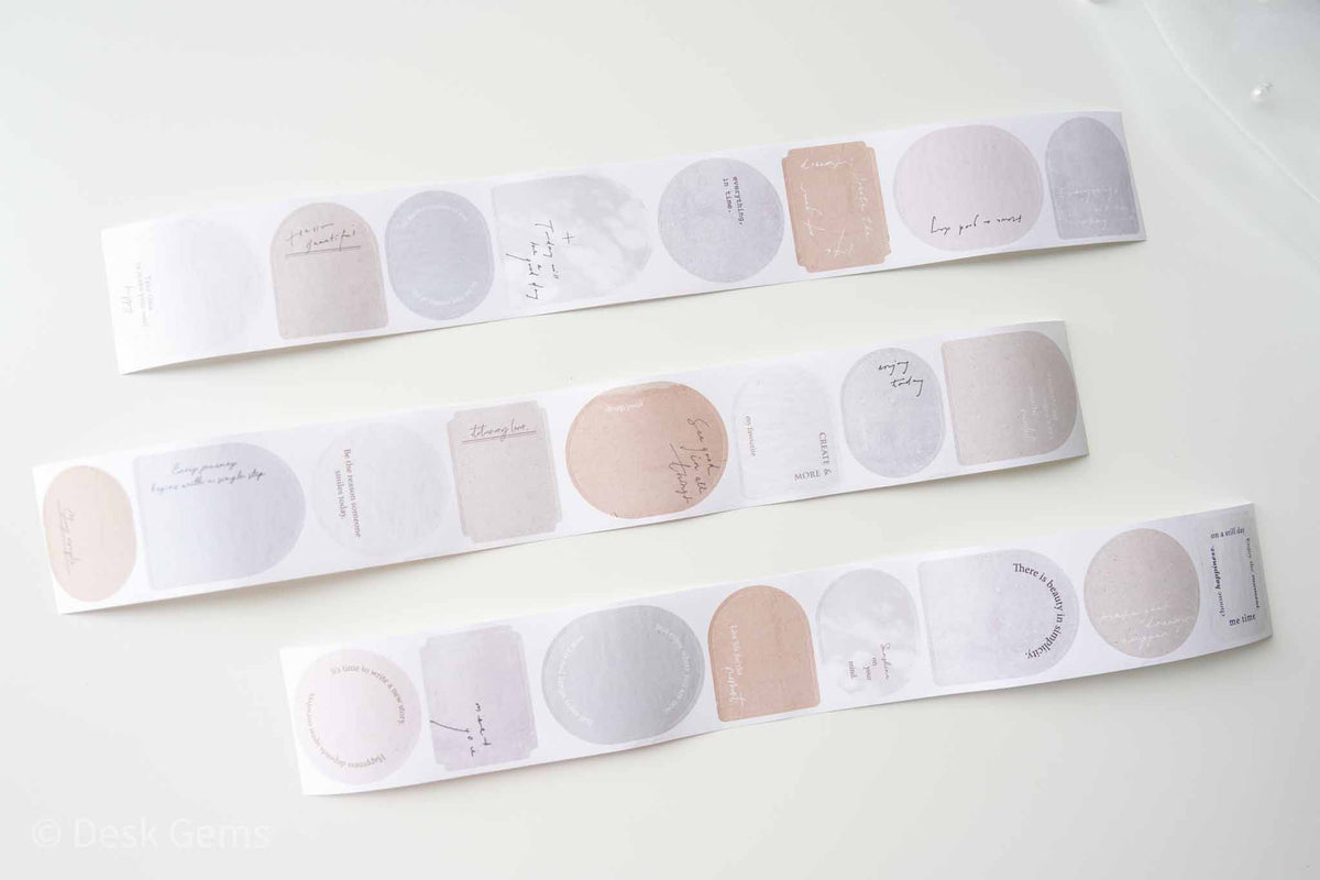 Pion Sticker Paper Tape - Background 