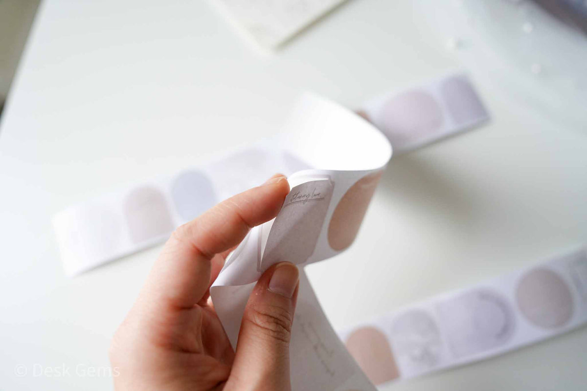 Pion Sticker Paper Tape - Background 
