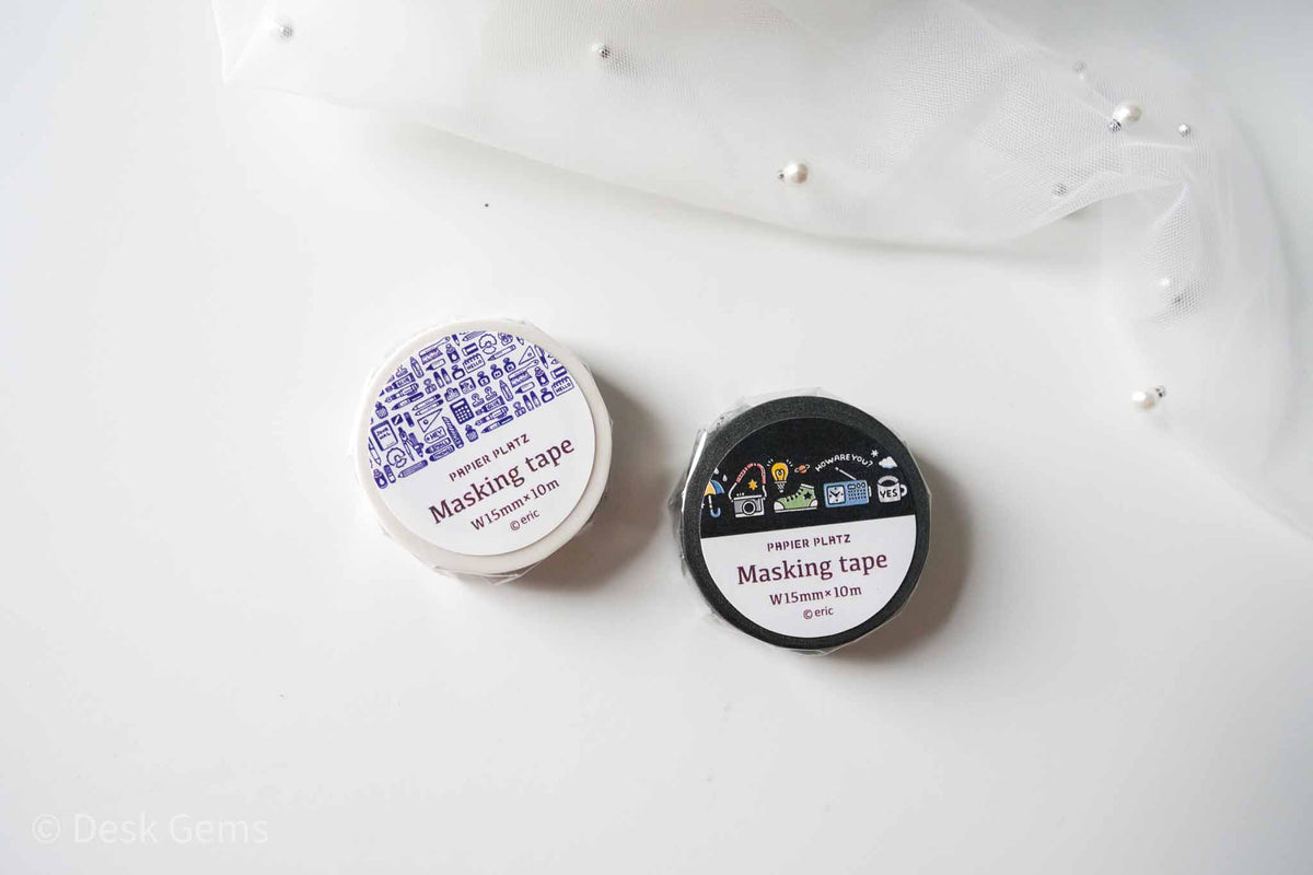 Papier Platz x Eric Narrow Washi Tape 