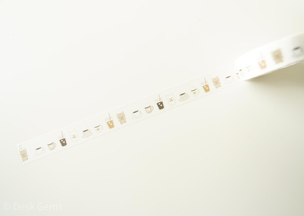 Papier Platz Washi Tape - Coffee