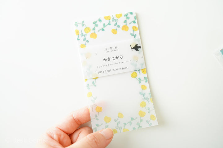 Seitousha Vellum Paper Memo Pad (New Spring 2023) - Thaw