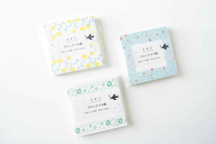 Seitousha Block Memo Pad (New Spring 2023) 