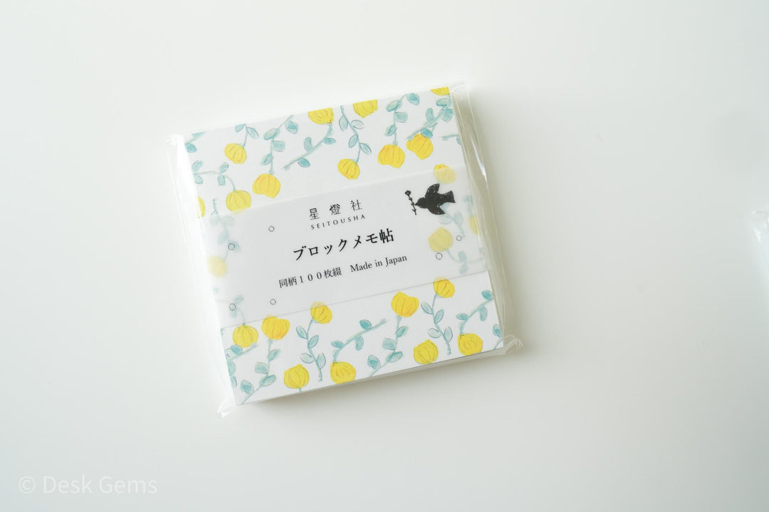 Seitousha Block Memo Pad (New Spring 2023) -  Thaw