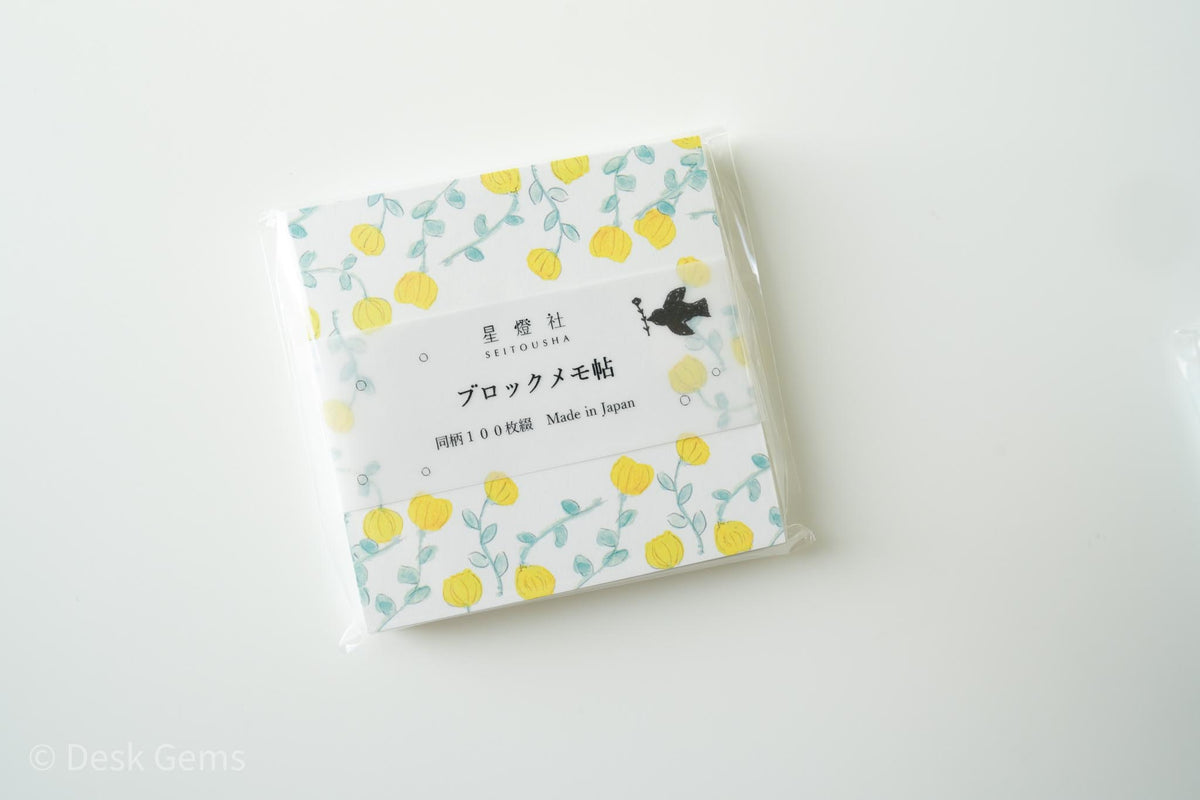 Seitousha Block Memo Pad (New Spring 2023) -  Thaw
