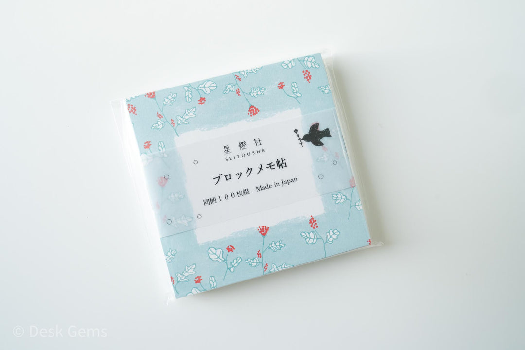 Seitousha Block Memo Pad (New Spring 2023) - Siesta 