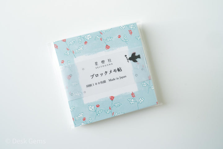 Seitousha Block Memo Pad (New Spring 2023) - Siesta 