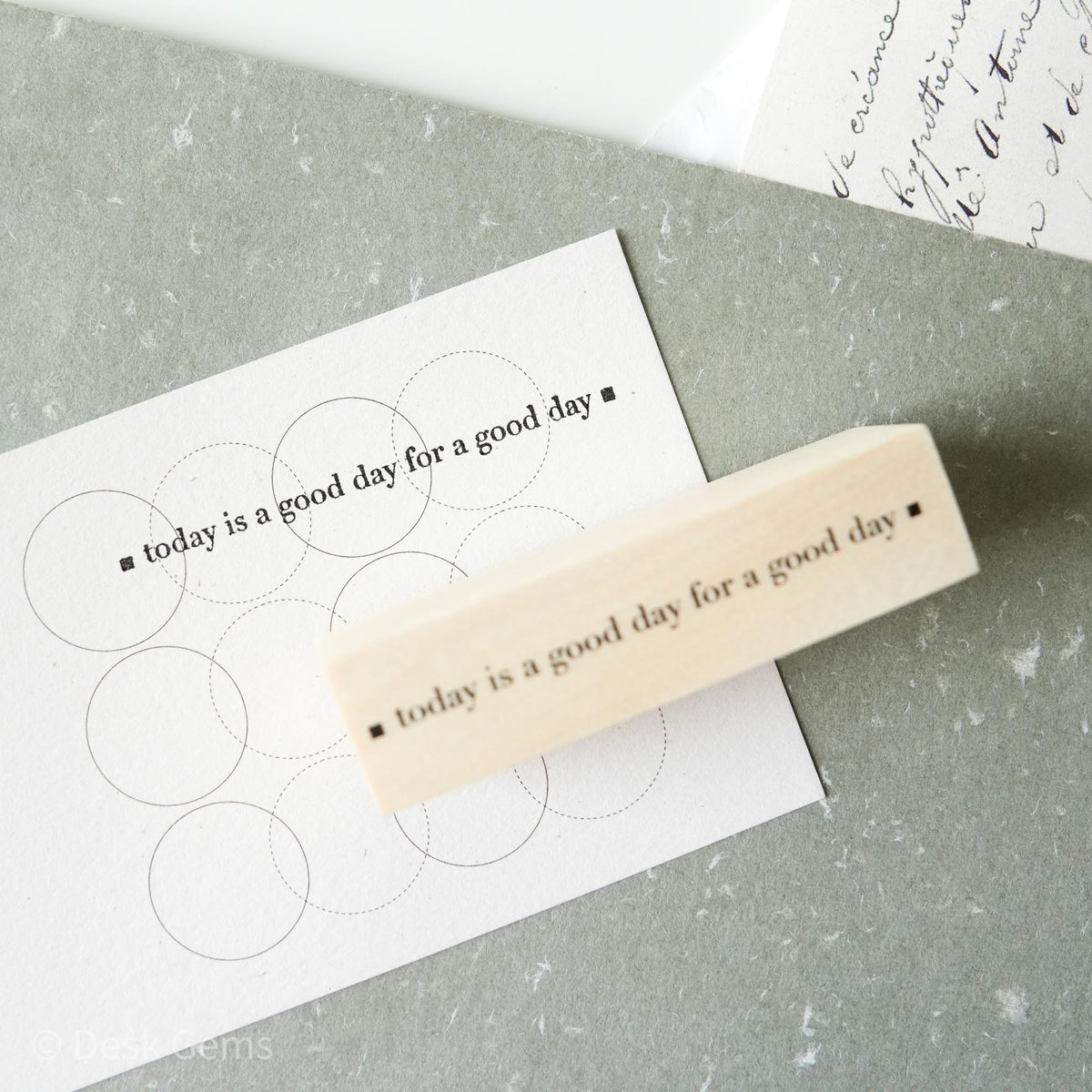 Desk Gems Studio Original Stamps - Heartwarming Messages (Old Version)