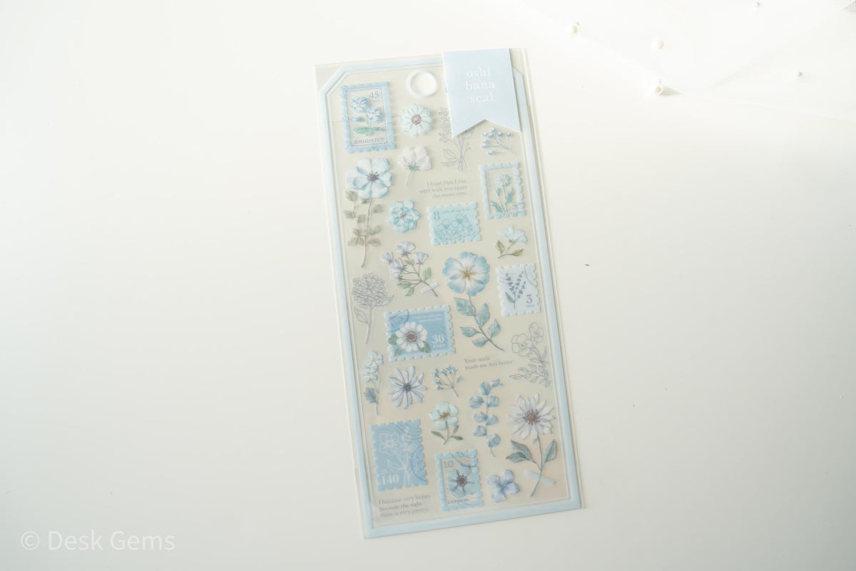 Mind Wave Pressed Flower Stickers (New Colors Available!)