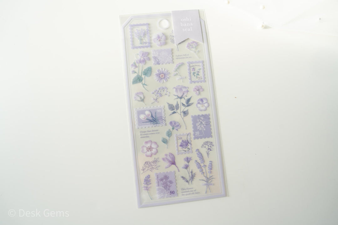 Mind Wave Pressed Flower Stickers (New Colors Available!)