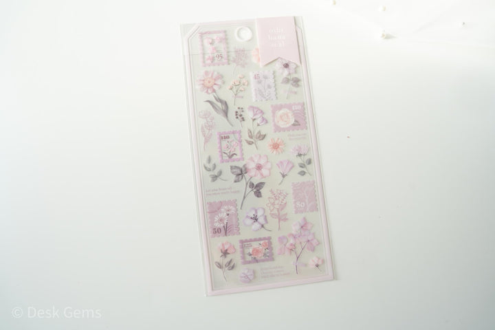 Mind Wave Pressed Flower Stickers (New Colors Available!)