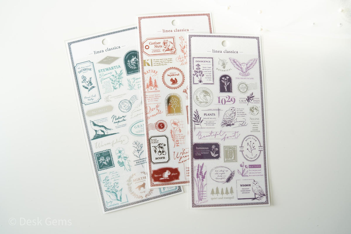 Mind Wave Linea Classica Stickers (New Varieties Available!)