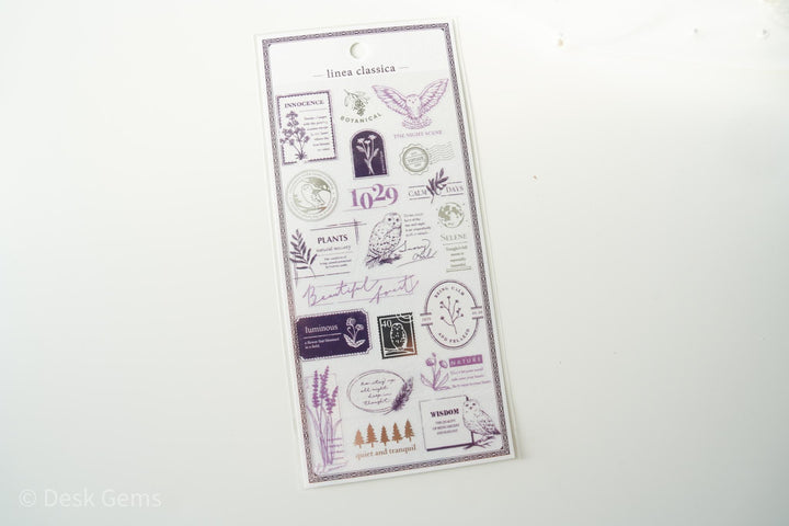 Mind Wave Linea Classica Stickers (New Varieties Available!) - Owls