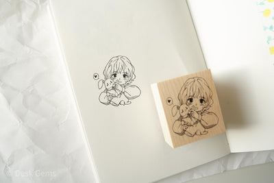 Like Studio Vol.7 Rubber Stamps - Daydream - Hello from Bunny