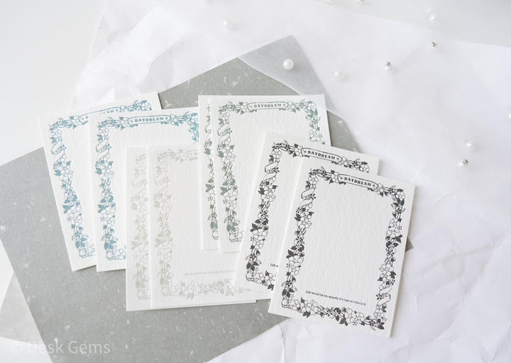 Like Studio Letterpress Memo Cards - Daydream 
