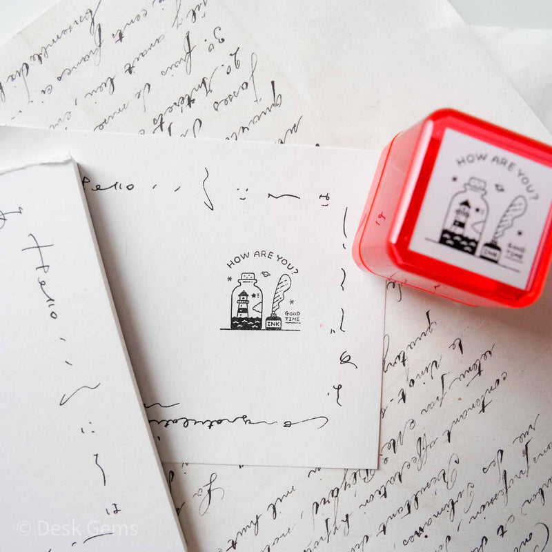 Eric Small Things x SANBY Self-inking Stamp (New Spring 2023!) - How Are You?