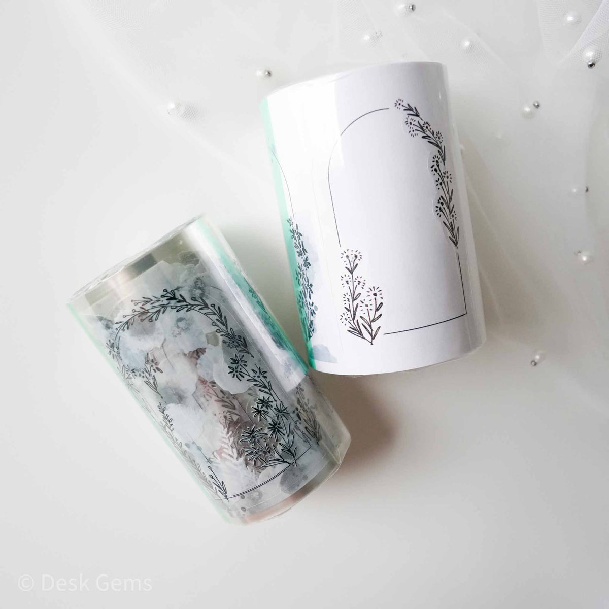 Lihaopaper Outside of Flower Window Tape - Monochrome Media 1 of 4