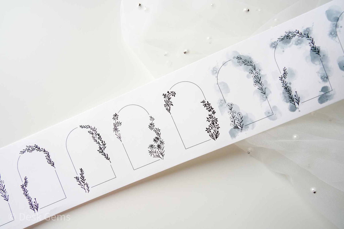 Lihaopaper Outside of Flower Window Tape - Monochrome Media 1 of 4
