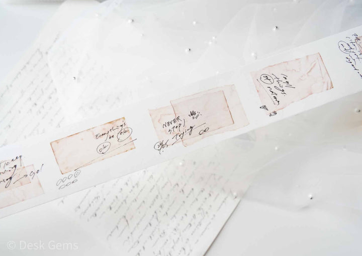 Lihaopaper Fragment Writing Tape - Soft Murmuring 