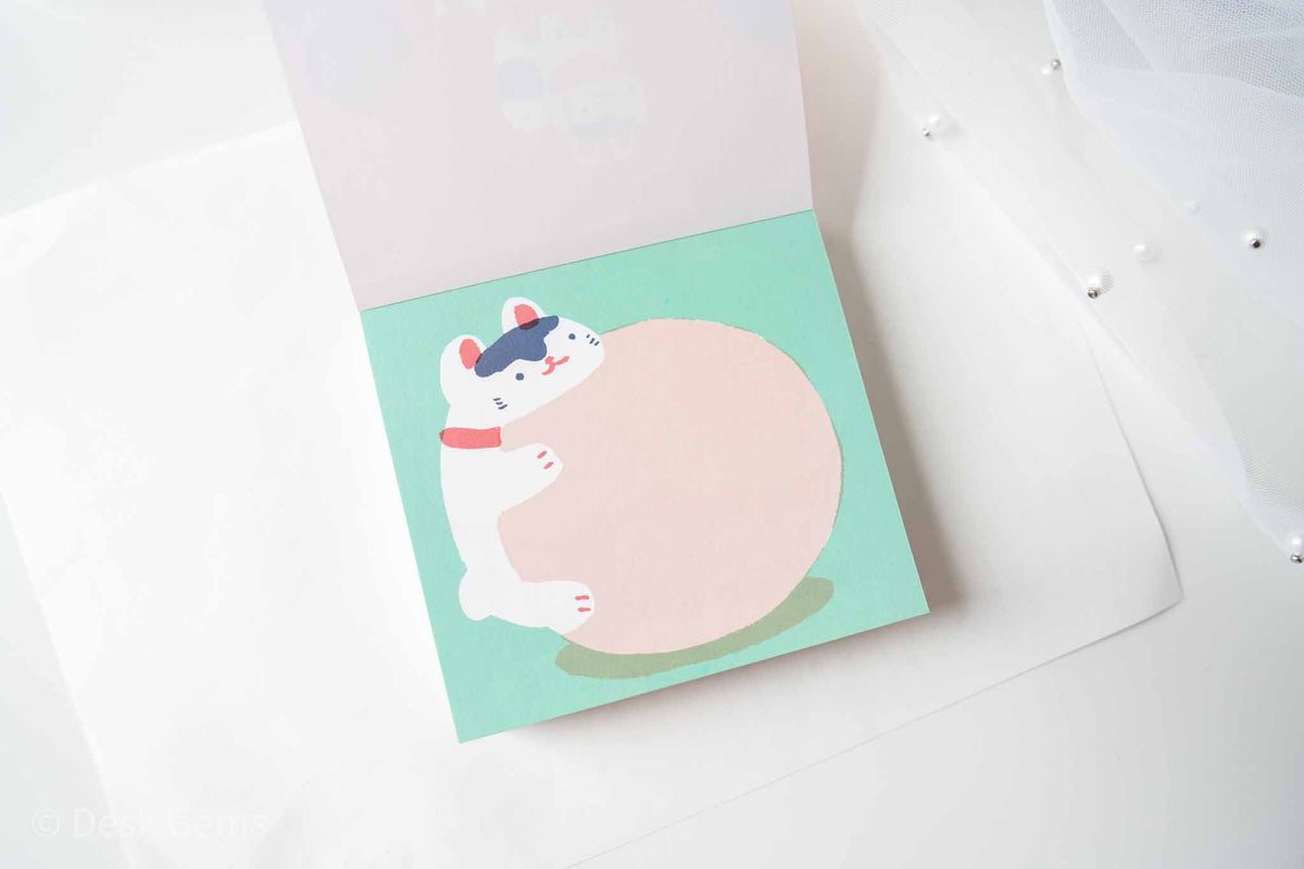 Cozyca x Masao Takahata Memo Pad - Hariko Dog