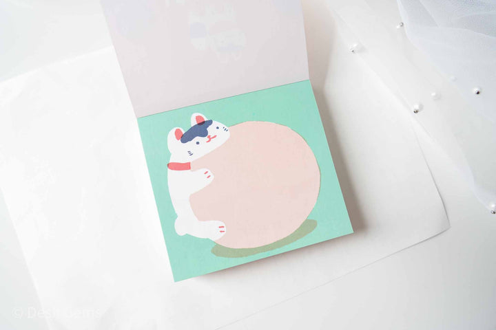 Cozyca x Masao Takahata Memo Pad - Hariko Dog