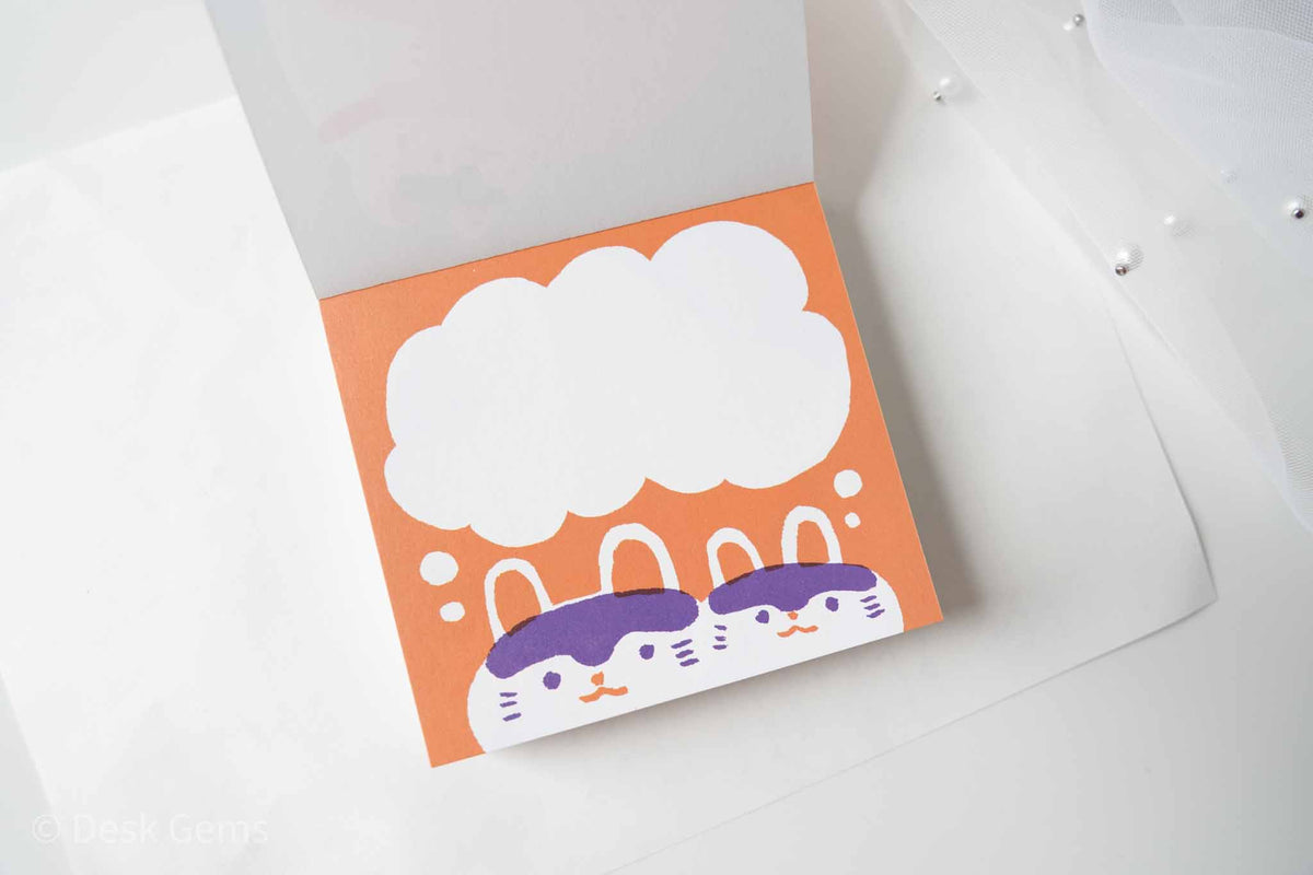 Cozyca x Masao Takahata Memo Pad - Hariko Dog