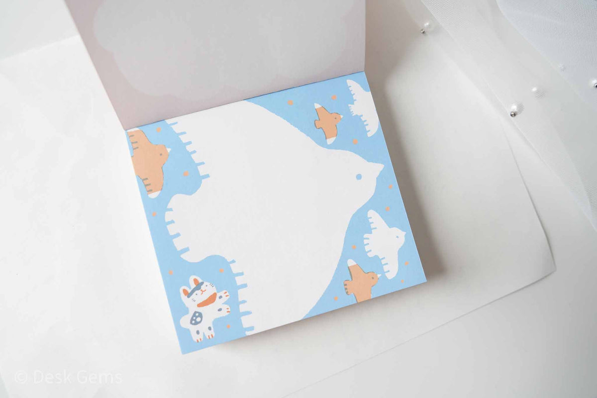 Cozyca x Masao Takahata Memo Pad - Hariko Dog