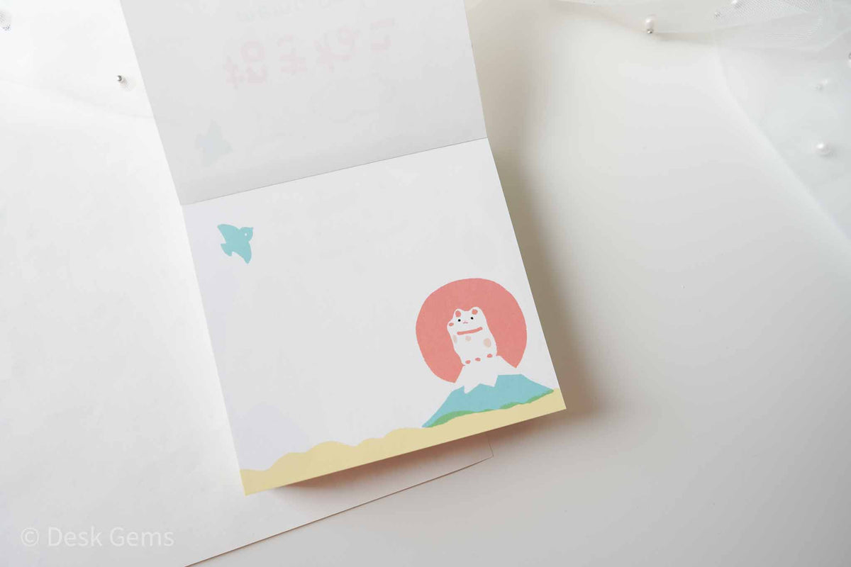 Cozyca x Masao Takahata Memo Pad - Beckoning Cat