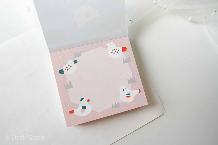 Cozyca x Masao Takahata Memo Pad - Dove Whistle