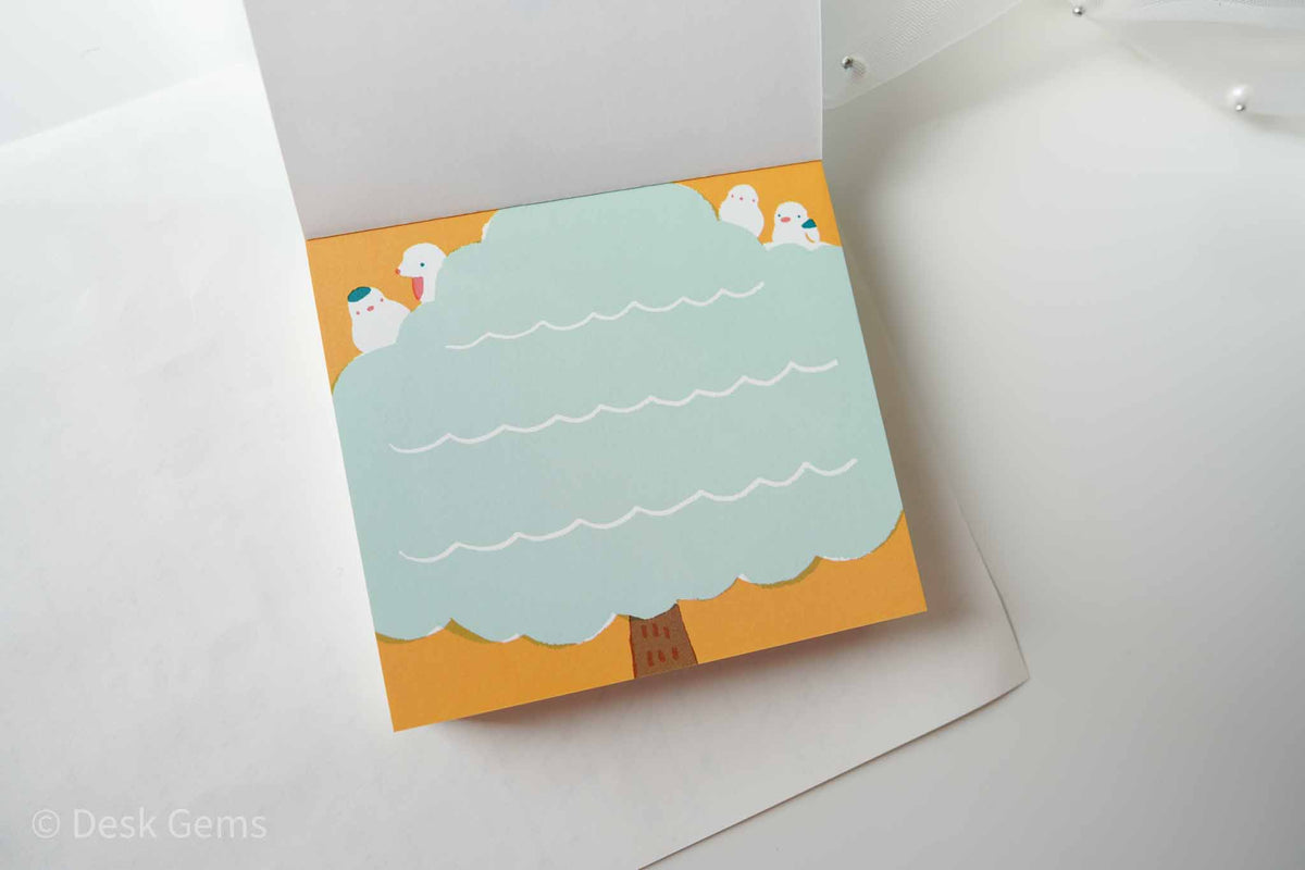 Cozyca x Masao Takahata Memo Pad - Dove Whistle