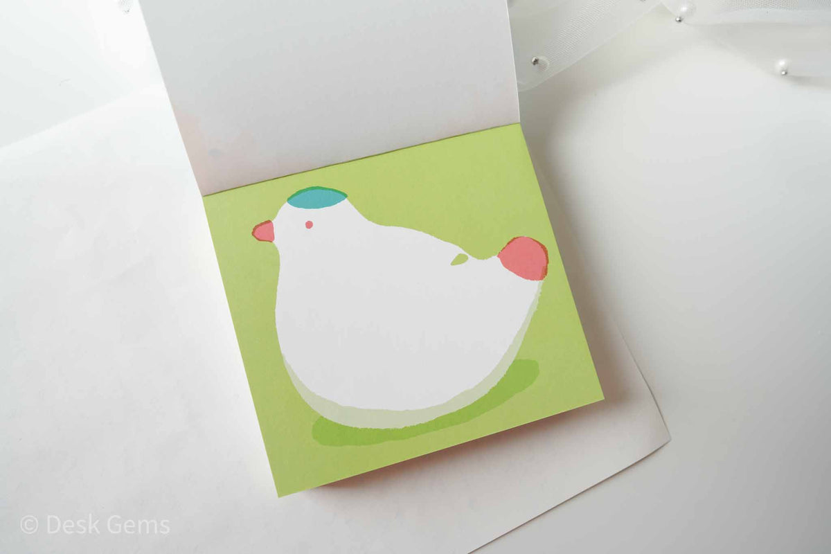 Cozyca x Masao Takahata Memo Pad - Dove Whistle