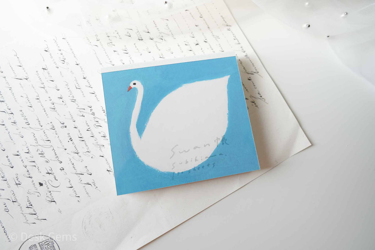 Cozyca x Subikiawa Memo Pad - Swan