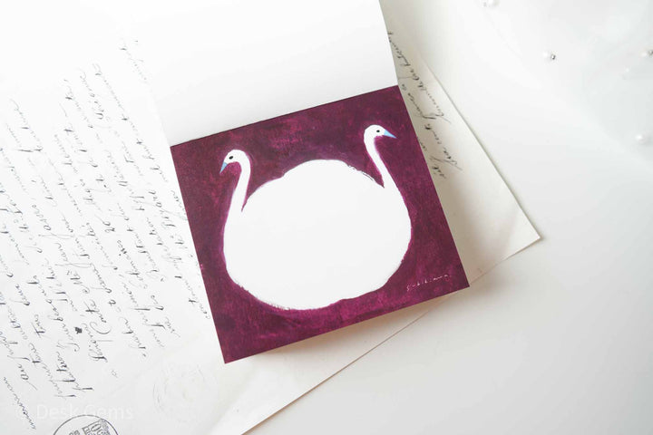 Cozyca x Subikiawa Memo Pad - Swan